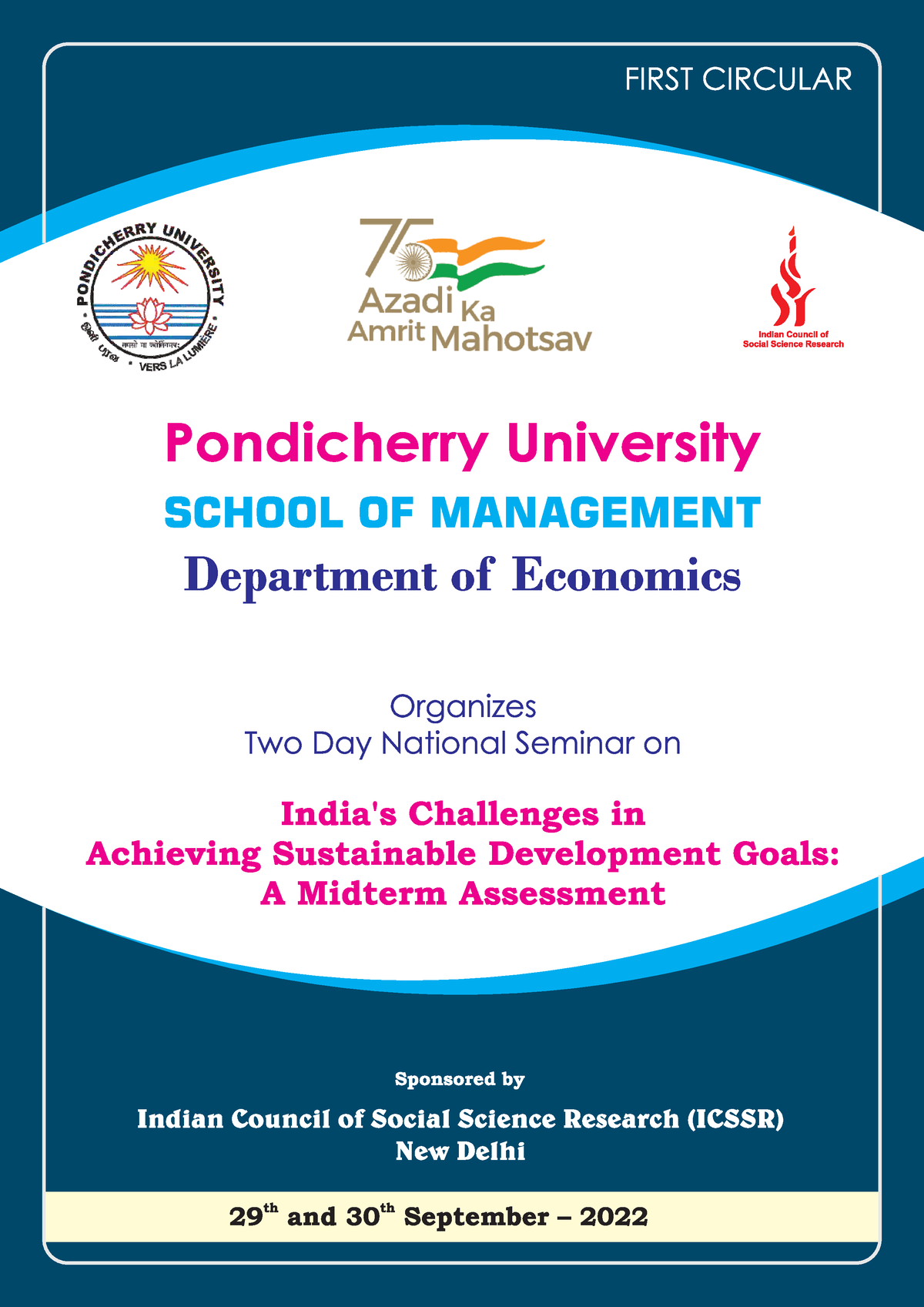 Pondichery Brochure-1 - Basics Of Economics - StuDocu