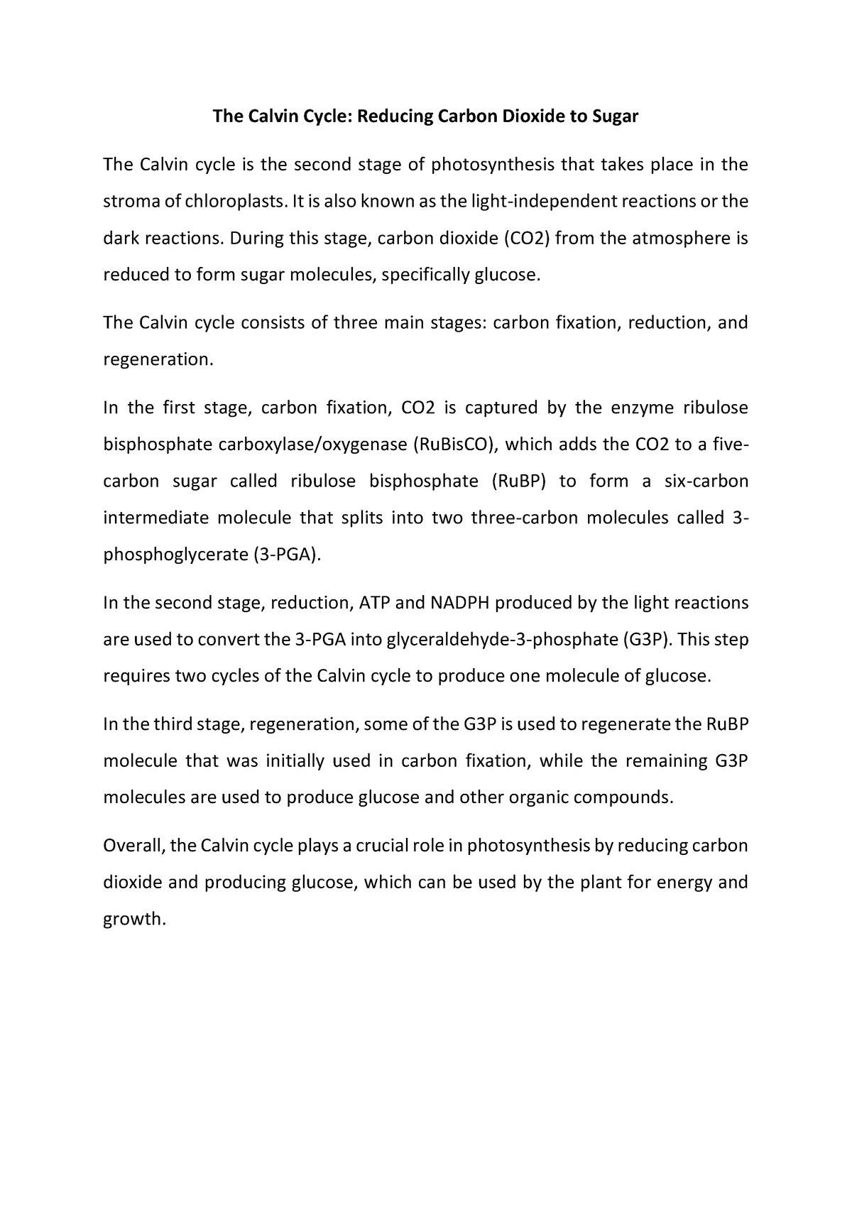 biology-chapter-7-3-the-calvin-cycle-reducing-carbon-dioxide-to
