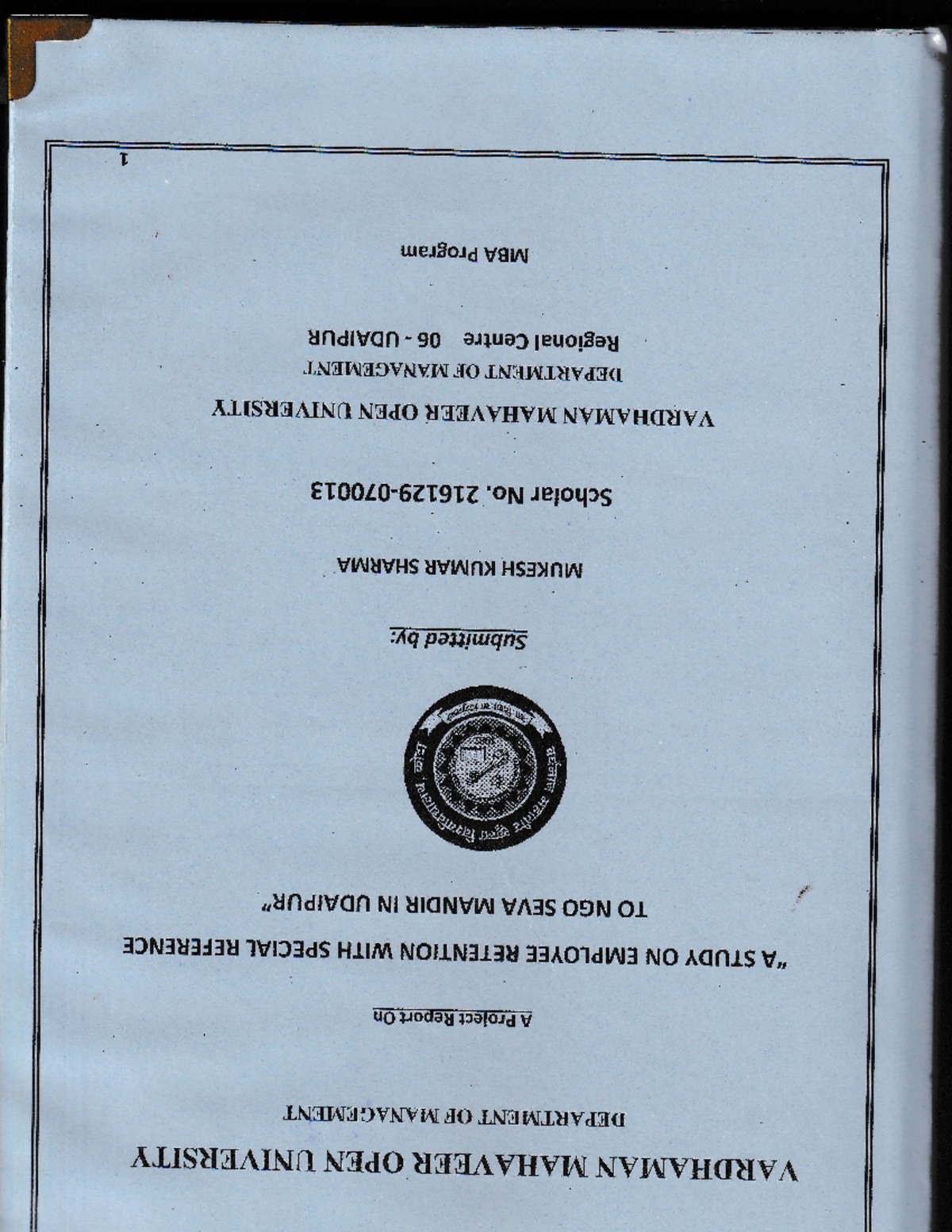 Formate for MBA disertation file final - T uertoJd Vgt^l UndtVOn _ g0 ...