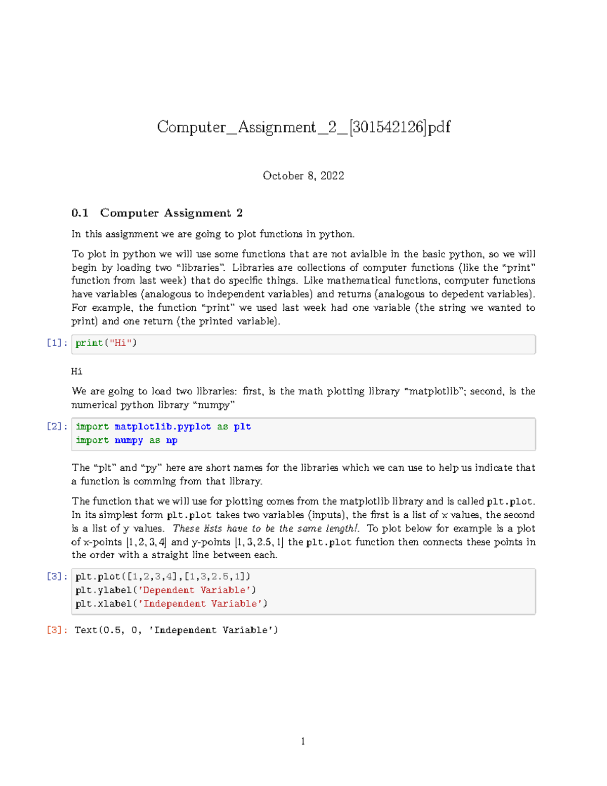 Computer Assignment 2 [301542126 ] - Computer_Assignment_2_[301542126 ...