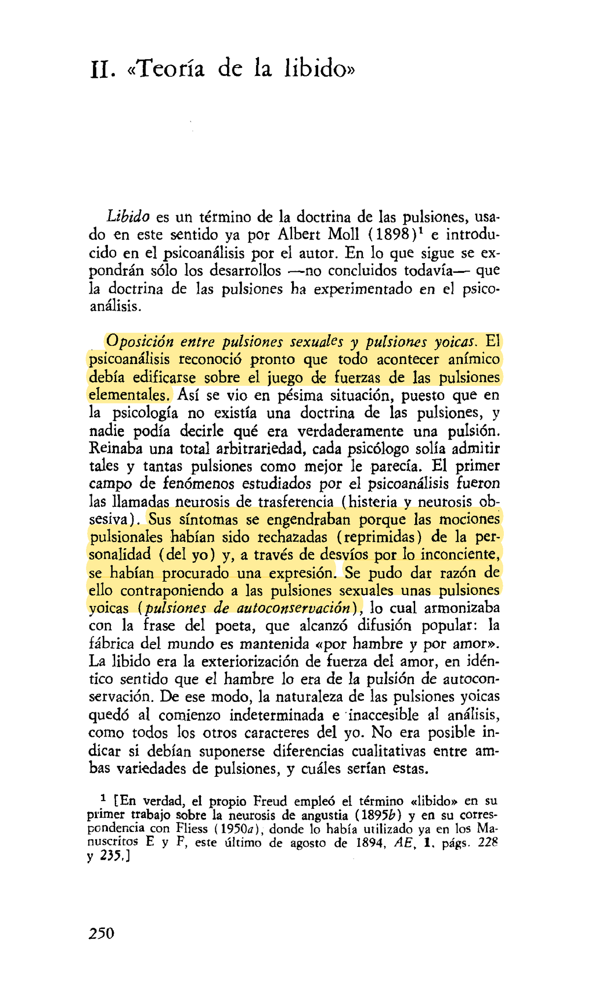 Teor Ã­a De La Libido Freud - II. «Teoría De La Libido» Libido Es Un ...