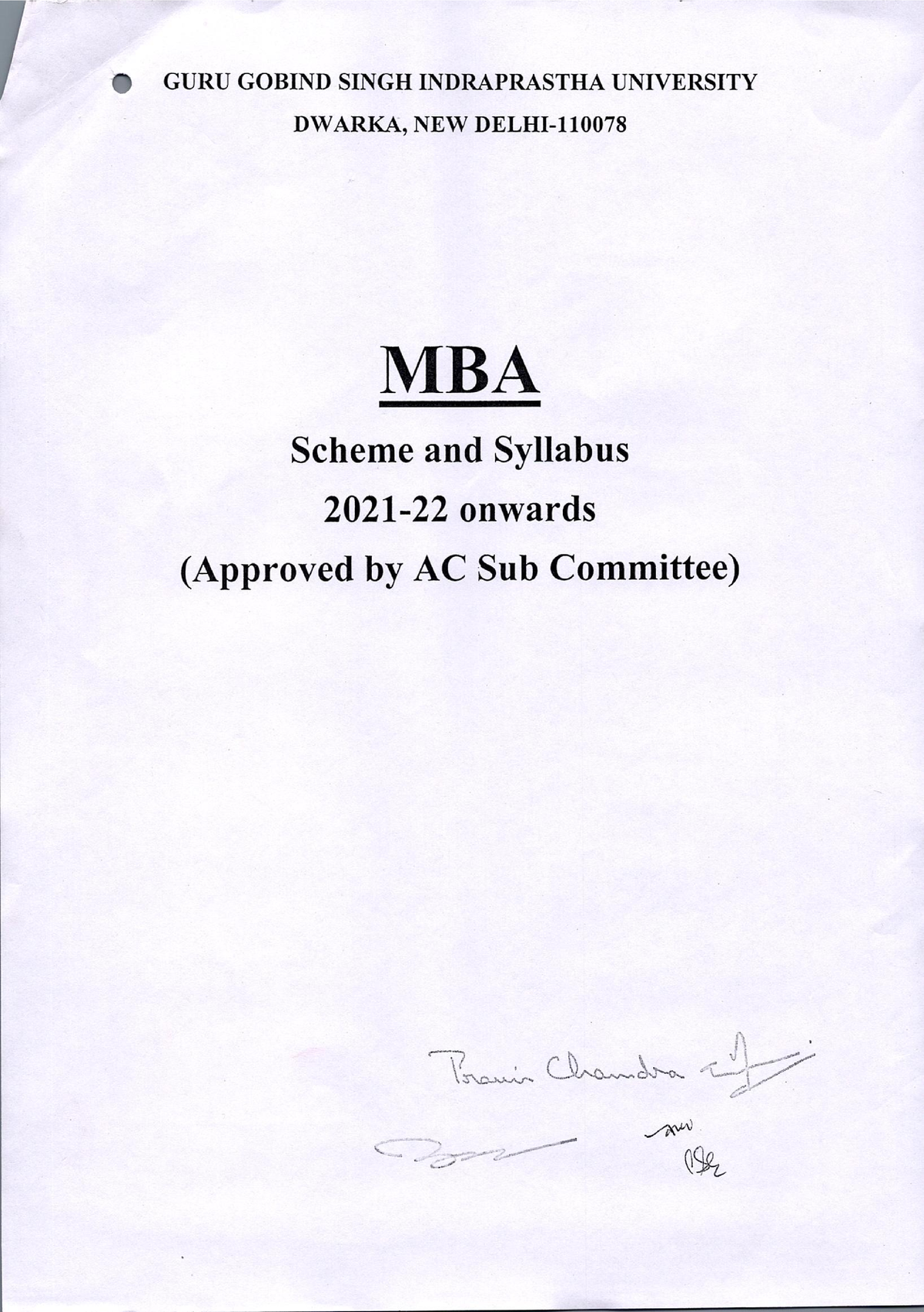 MBA-Syllabus-2021 - CHAL MC - B.ALLB - Studocu