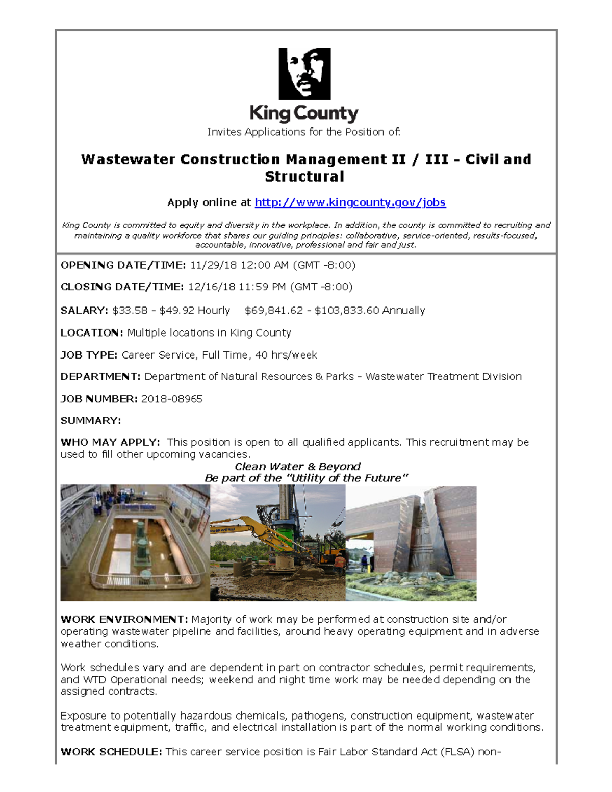 Job Bulletin - Thanks - Invites Applications for the Position of ...