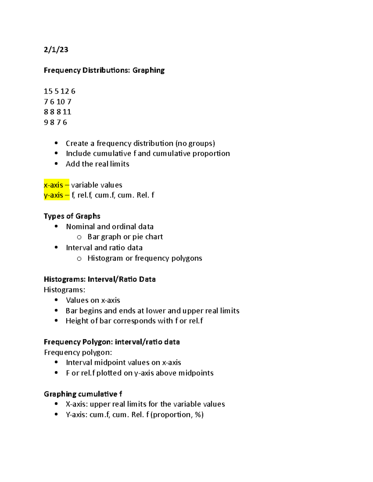 psy-205-notes-2-1-frequency-distributions-graphing-15-5-12-6-7-6-10