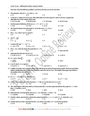 Week 5 Exam - Basic Electrical Engineering - COMPUTER ENGINEERING - Studocu