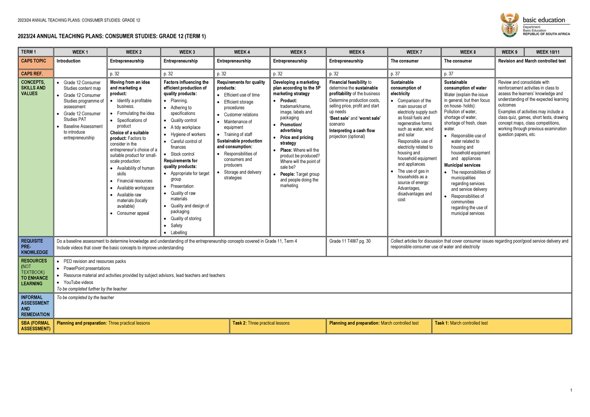 1.350 ATP 2023-24 Gr 12 Con Stu final - 2023/24 ANNUAL TEACHING PLANS ...