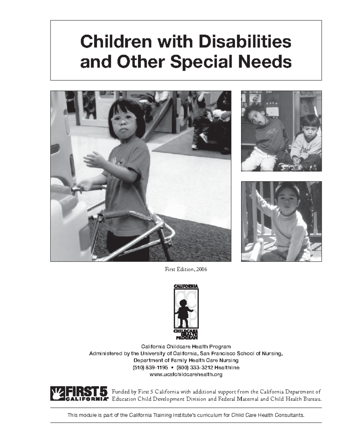 15 CCHC Special Needs 0406 v2 - This module is part of the California ...