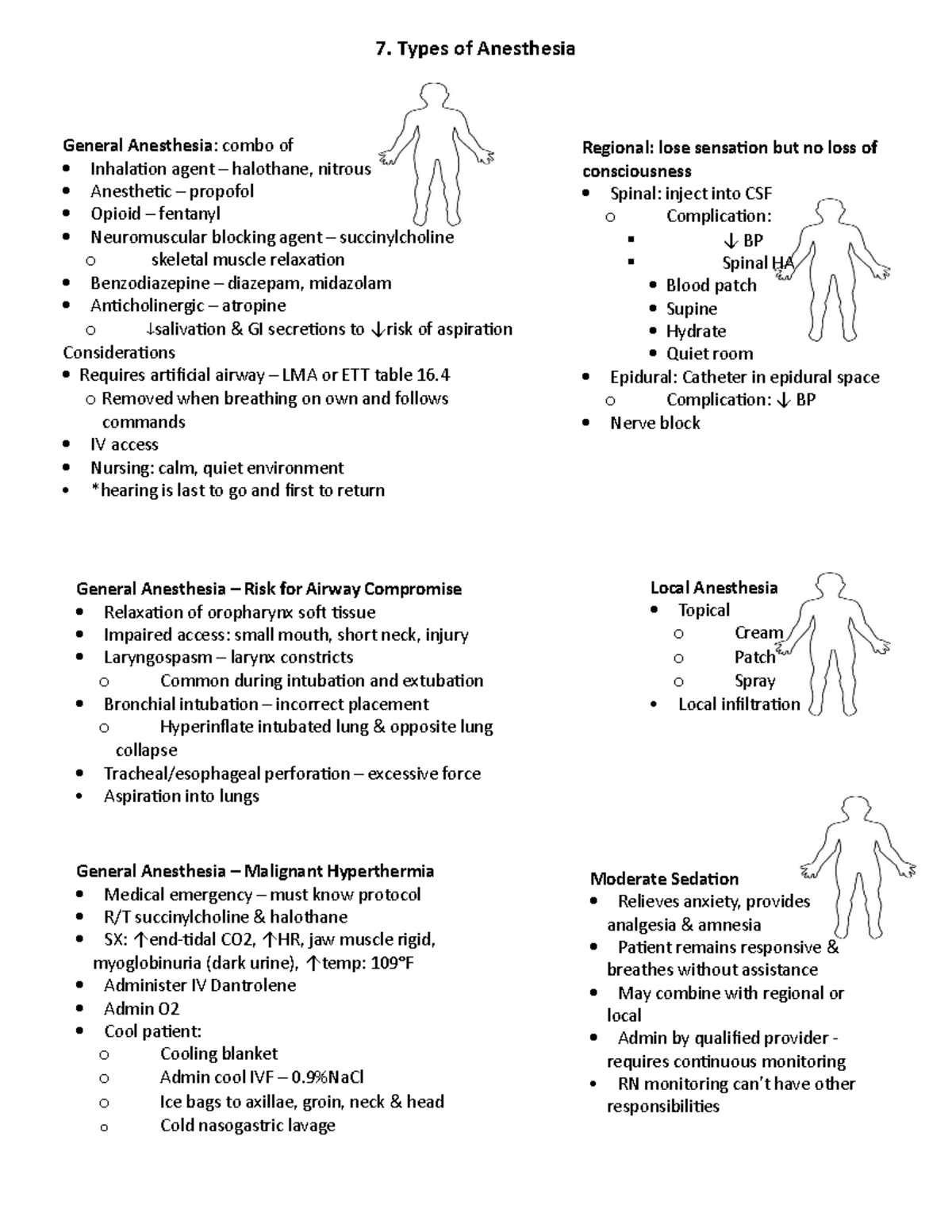 7-worksheet-anesthesia-student-7-types-of-anesthesia-local