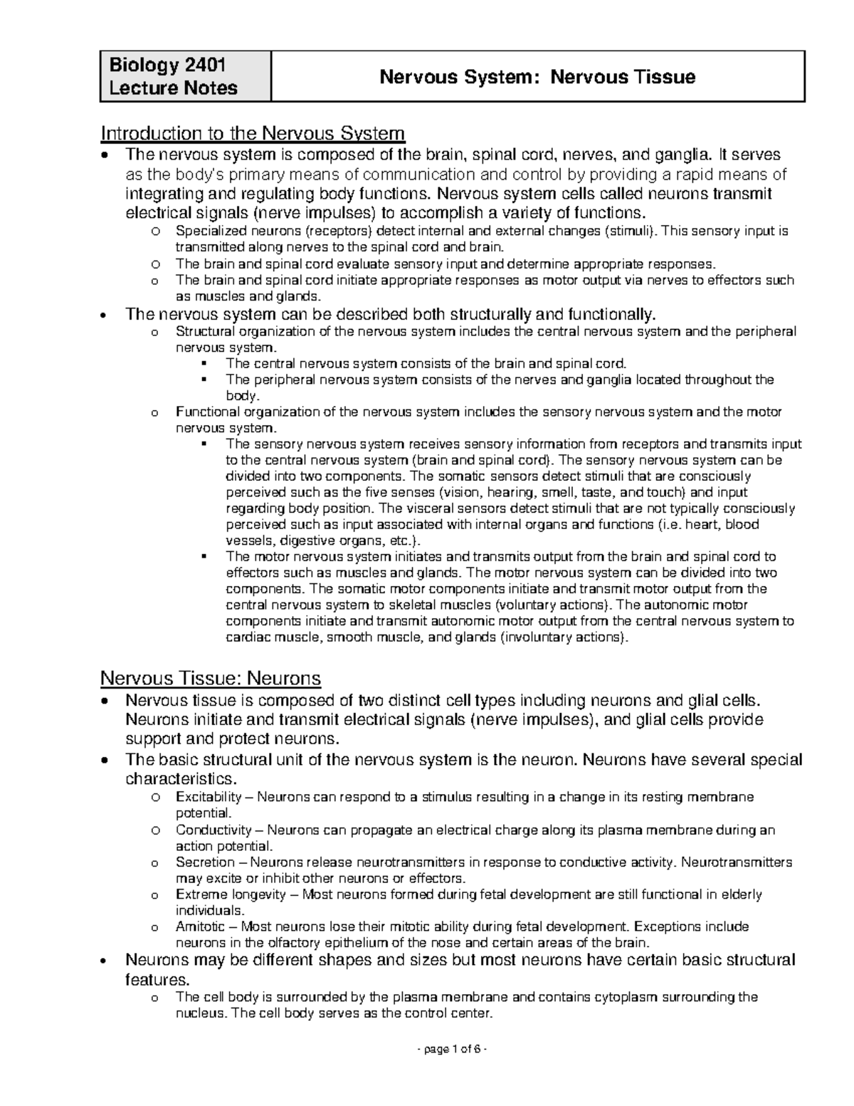 nervous-tissue-lecture-notes-nervous-system-nervous-tissue