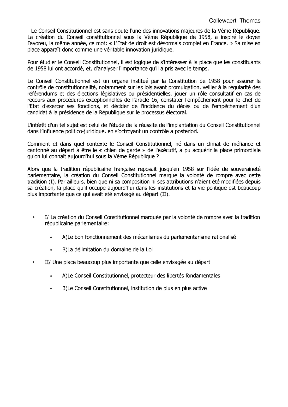 plan dissertation conseil constitutionnel