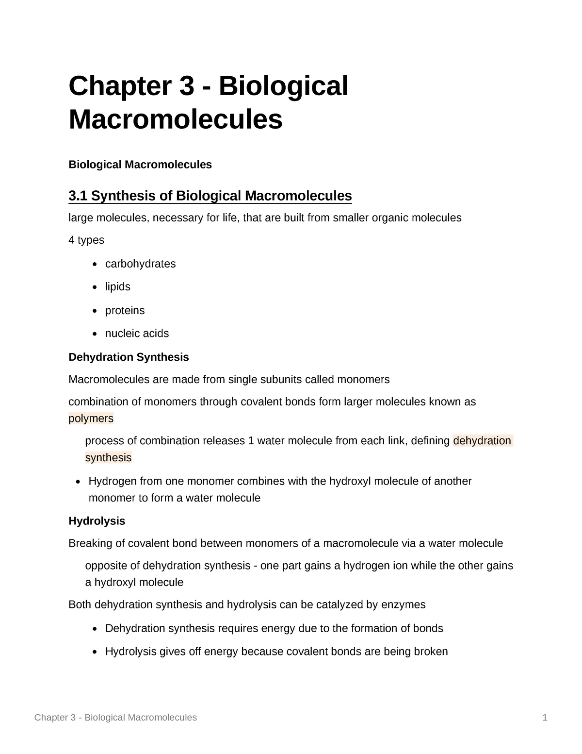 copy of macromolecules close reading assignment