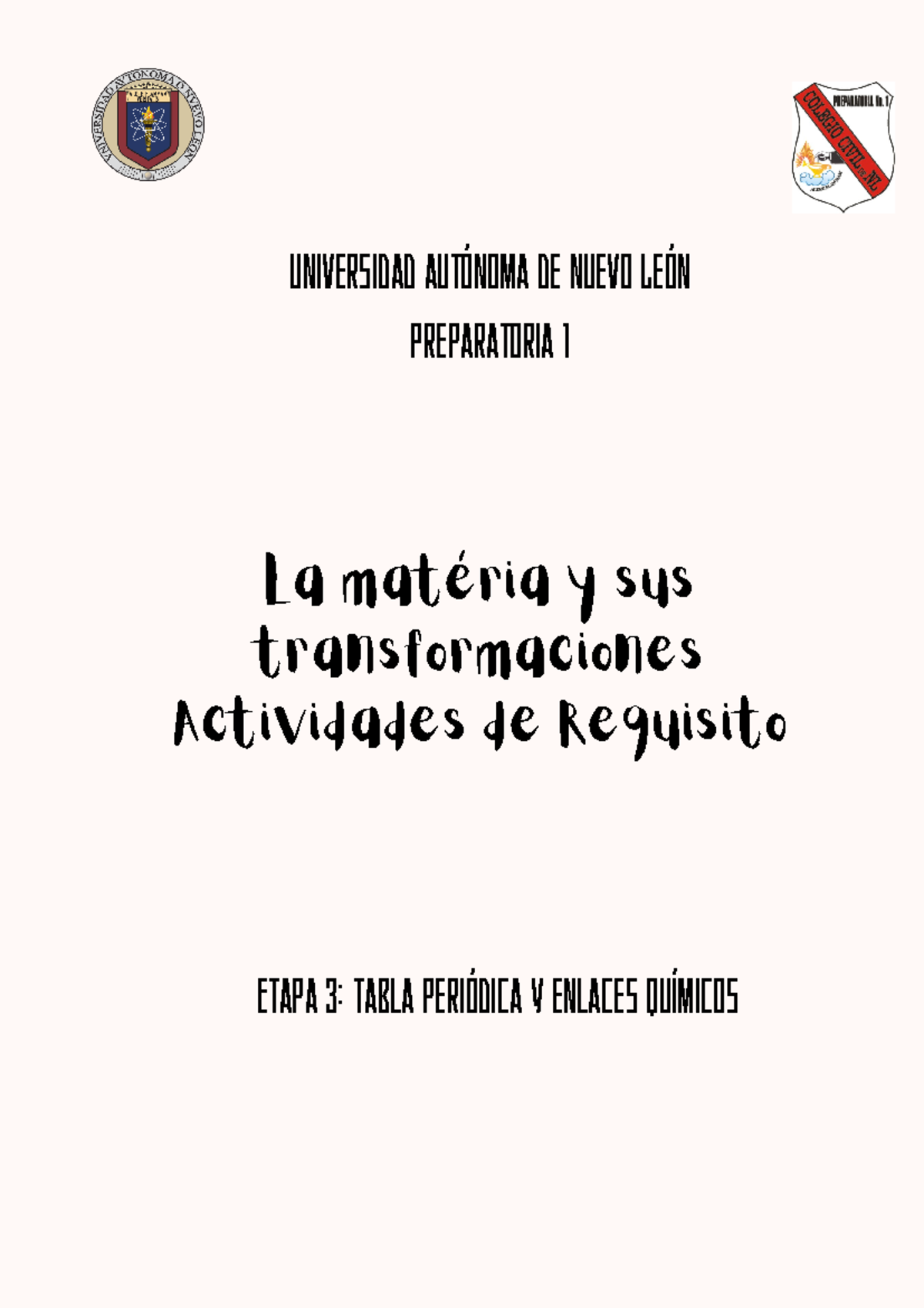 ARET3 LMT - La Materia Y Sus Transformaciones - Universidad Autónoma de ...