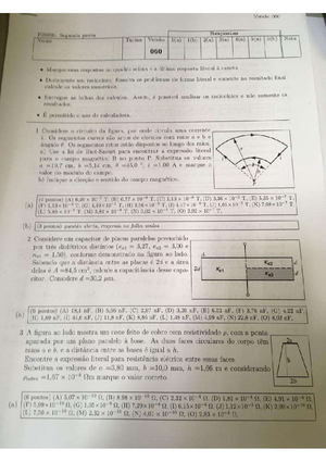 Lista Exercicios Fundamentos Eletromagnetismo - LISTA DE EXERC ́ICIOS ...