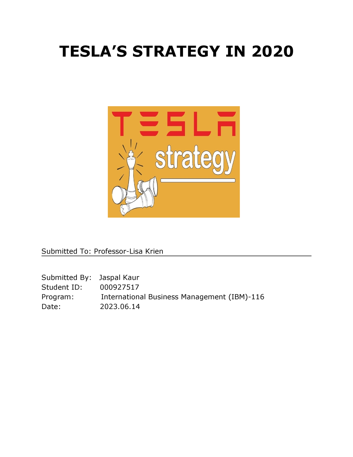 tesla change management case study