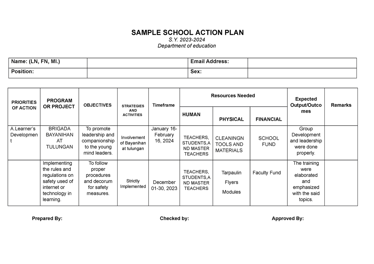 action-plan-quick-sample-materials-republic-of-the-philippines