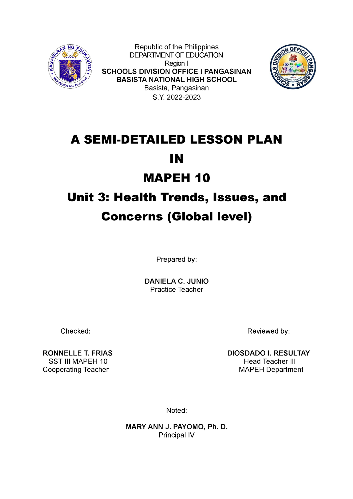 global health initiatives in philippines essay