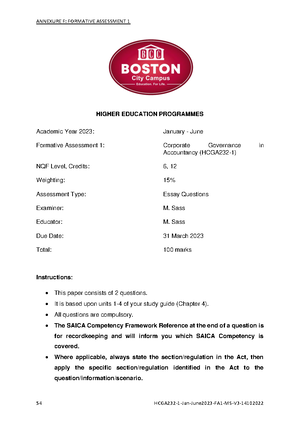 HTAX332-1 FA1 Assignment - Eden Wilson 09HA 0010110217089 Question 1 ...