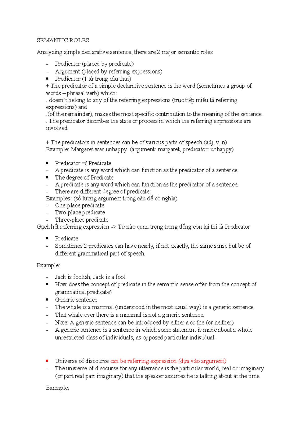 Semantic Roles - Chapter 5 - SEMANTIC ROLES Analyzing simple ...