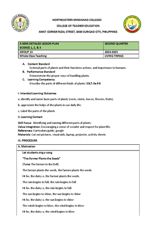 Lesson Plan in Media and Information Literacy - Types of Media ...