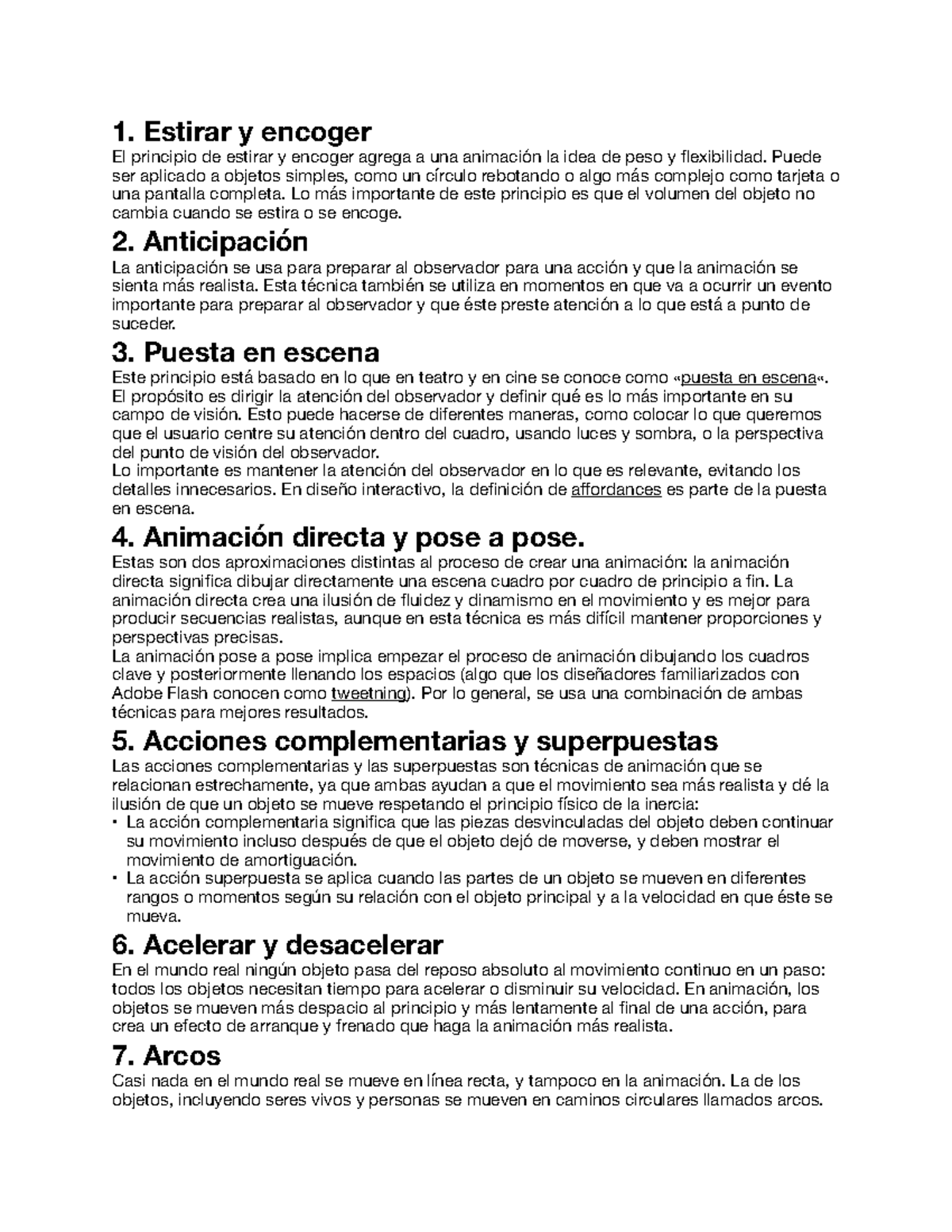 1. Estirar y encoger - Documentos que dan los profesores - 1. Estirar y ...