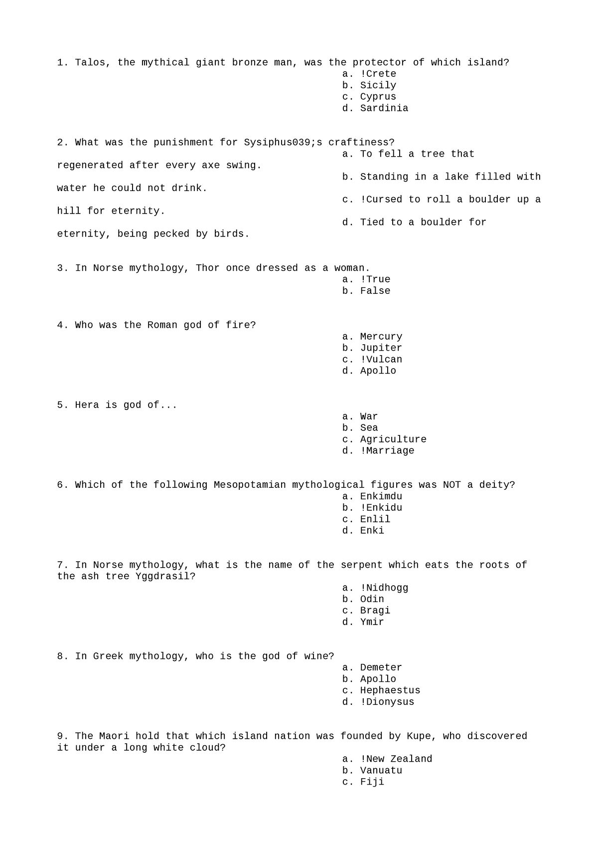 PSY202 Chapter Summary 7 - Talos, the mythical giant bronze man, was ...