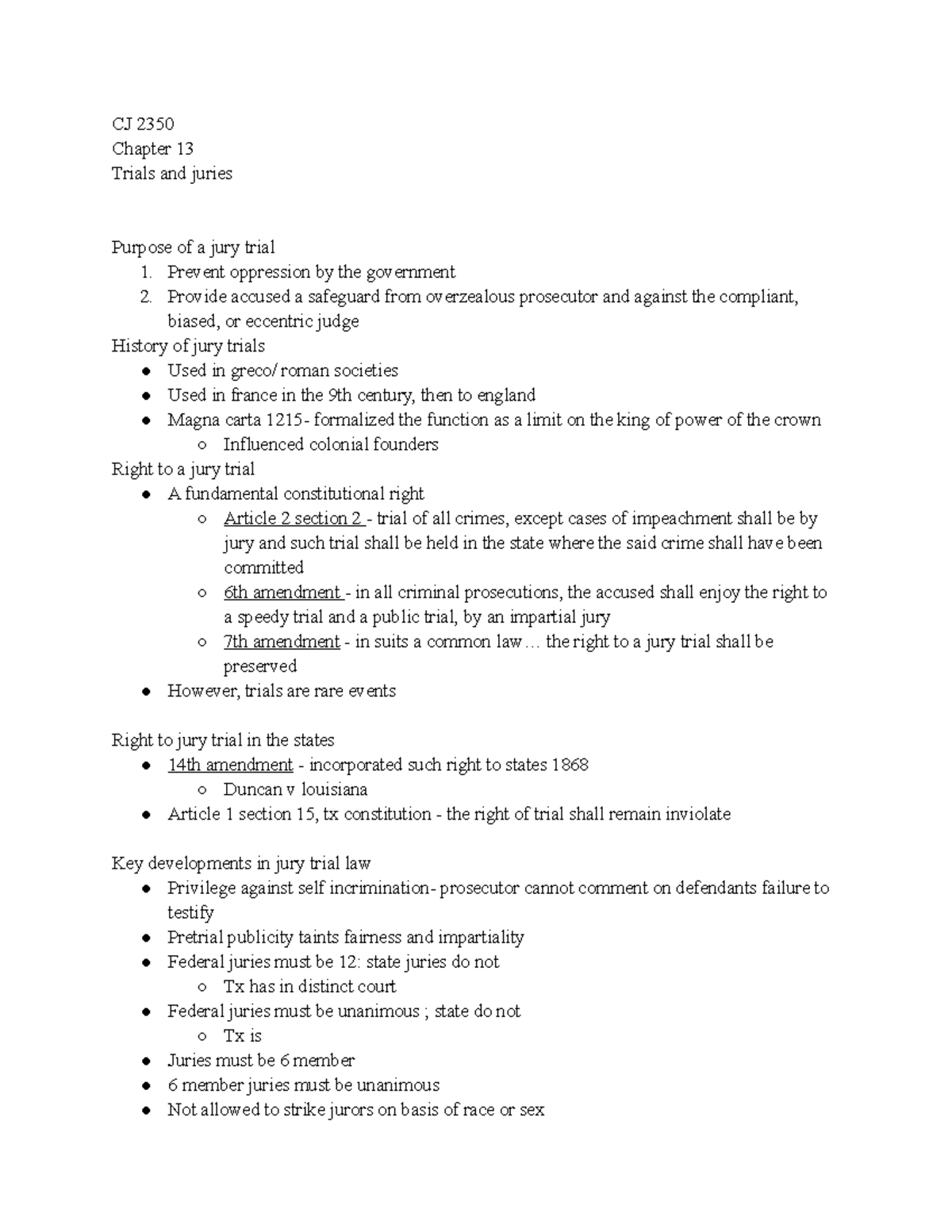 cj-2350-chapter-13-trials-and-juries-cj-2350-chapter-13-trials