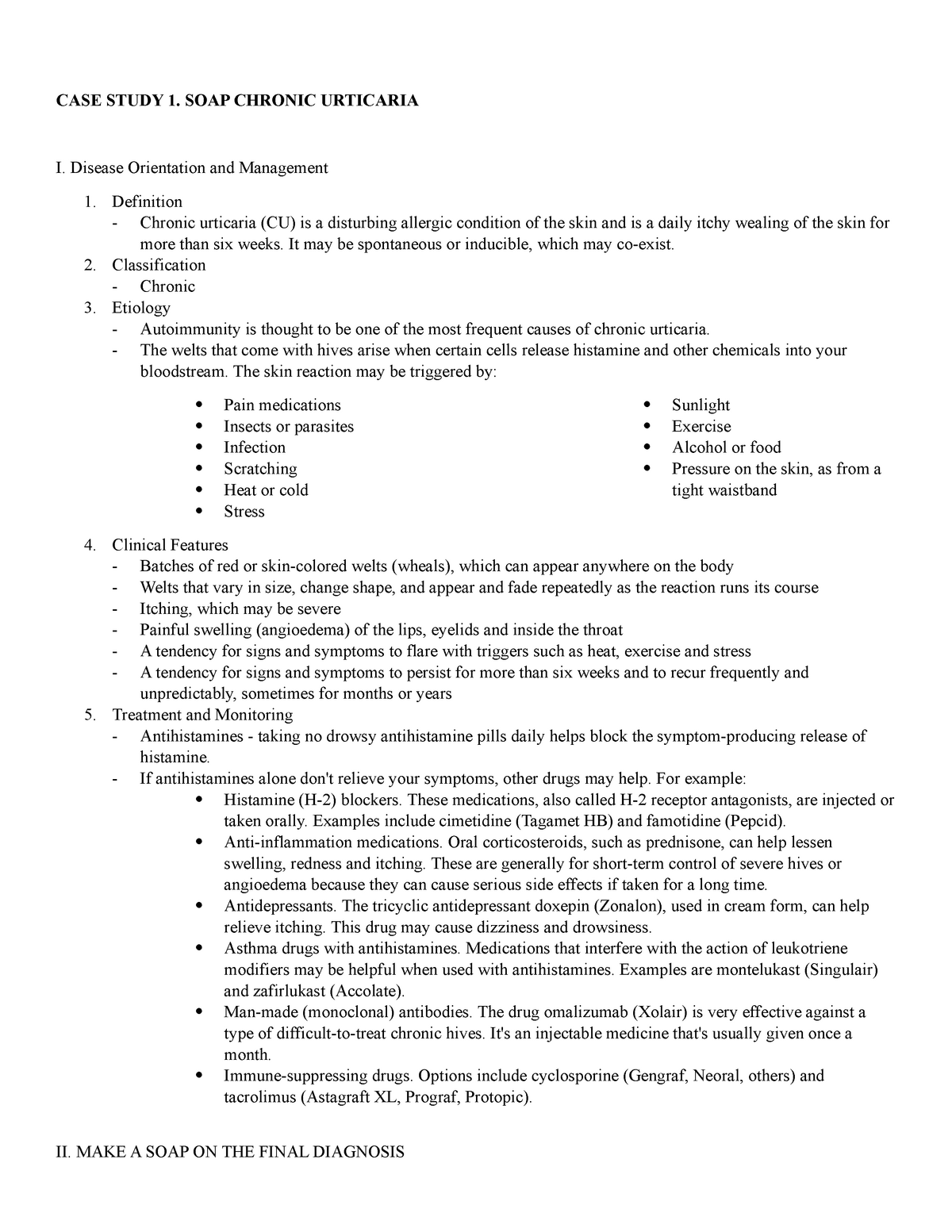 clinical pharmacy case study questions