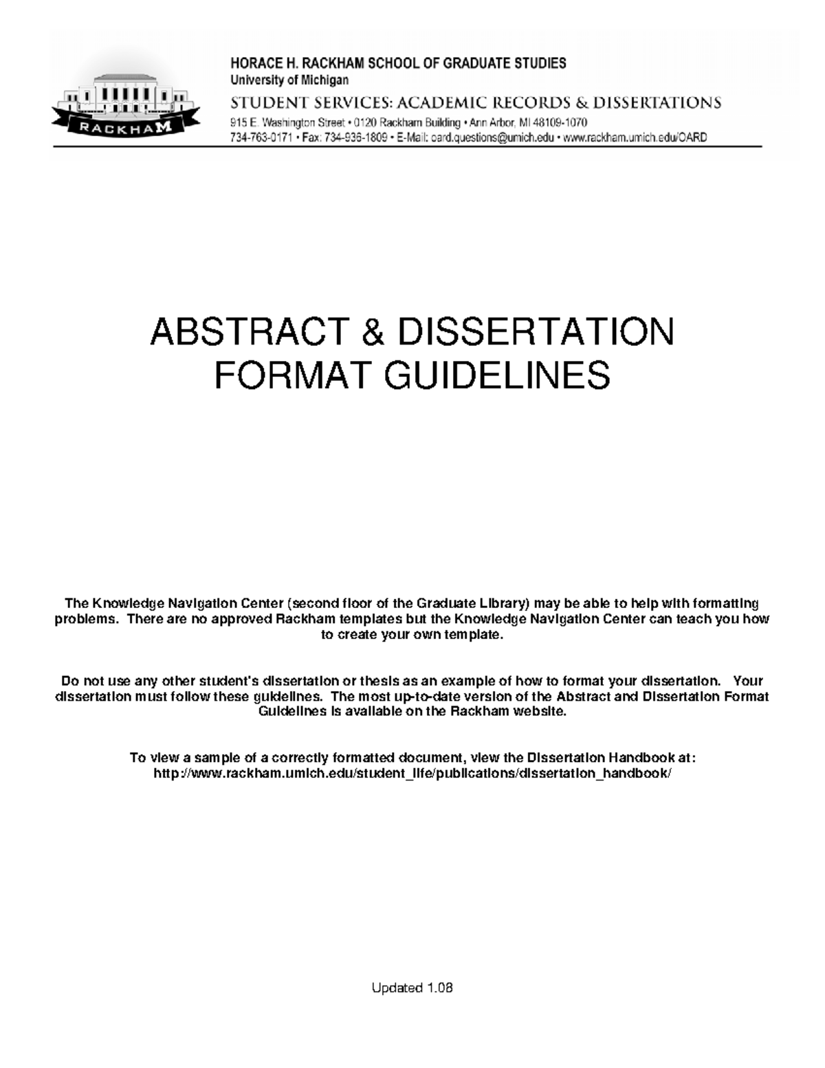 uga dissertation guidelines