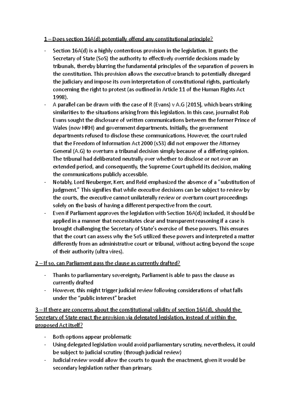 Constitutional principles - 1 – Does section 16A(d) potentially offend ...
