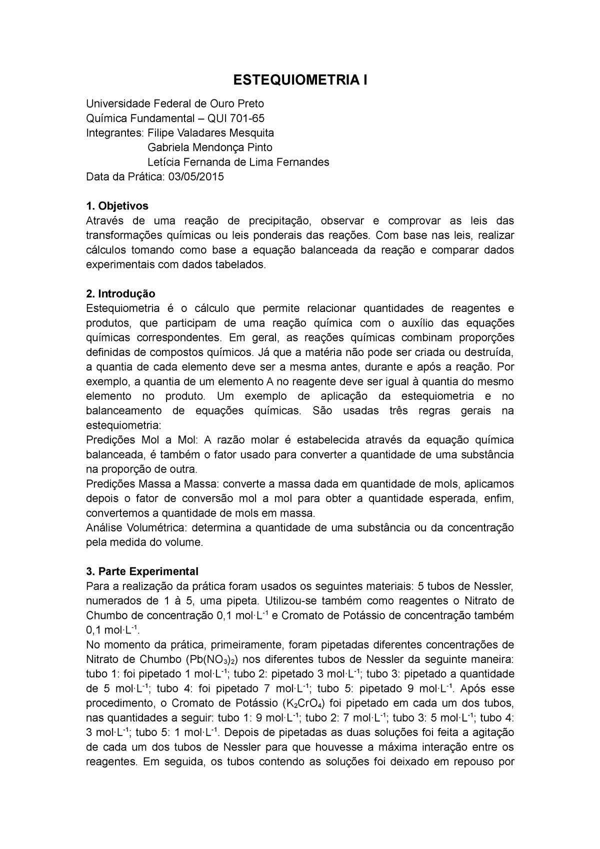 Modelo De Relatorio De Aula Pratica Relatorio Modelo Relatorio Images 2991