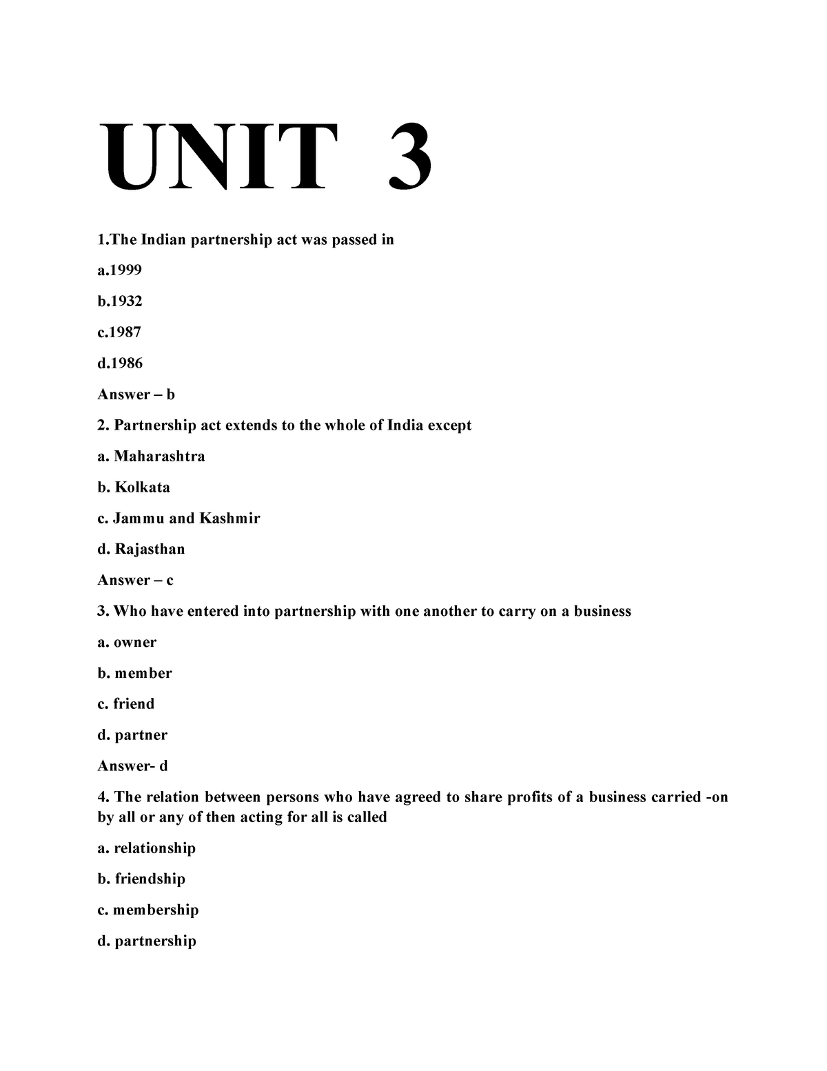 leb-unit-3-1-indian-partnership-act-was-passed-in-a-b-c-d-answer