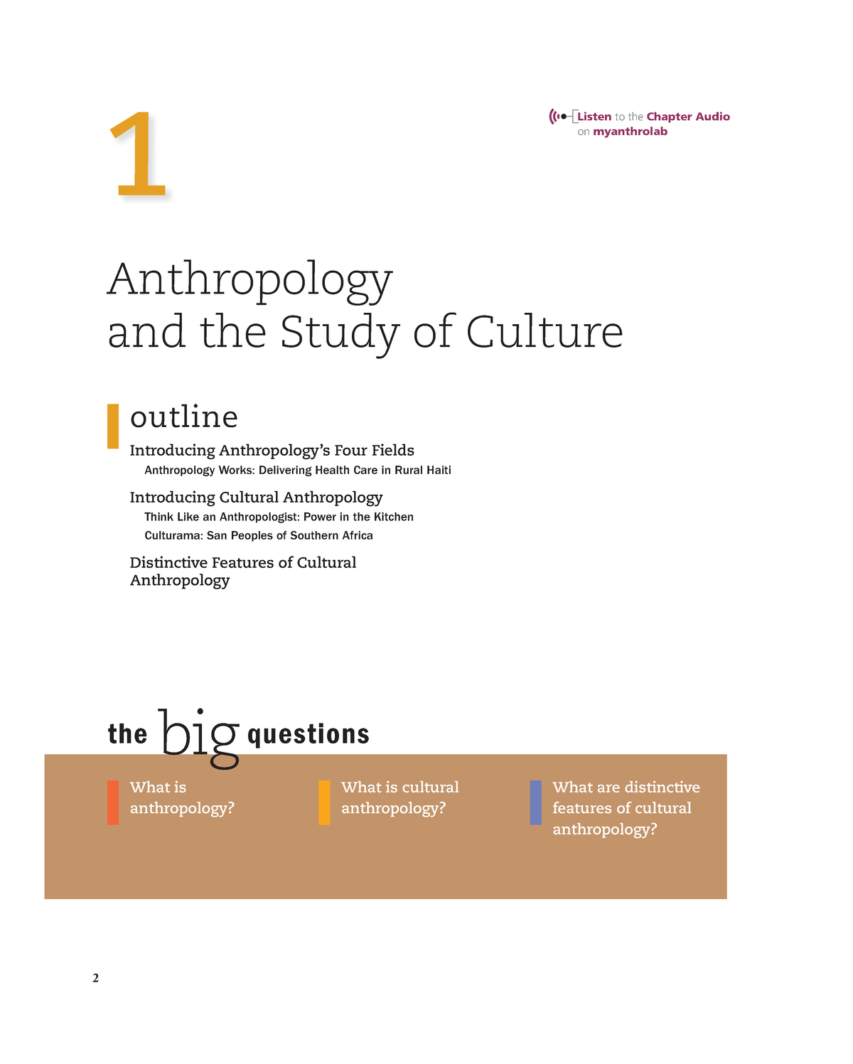 Anthropology And The Study Of Culture Copy The Big Questions 2 What   Thumb 1200 1497 