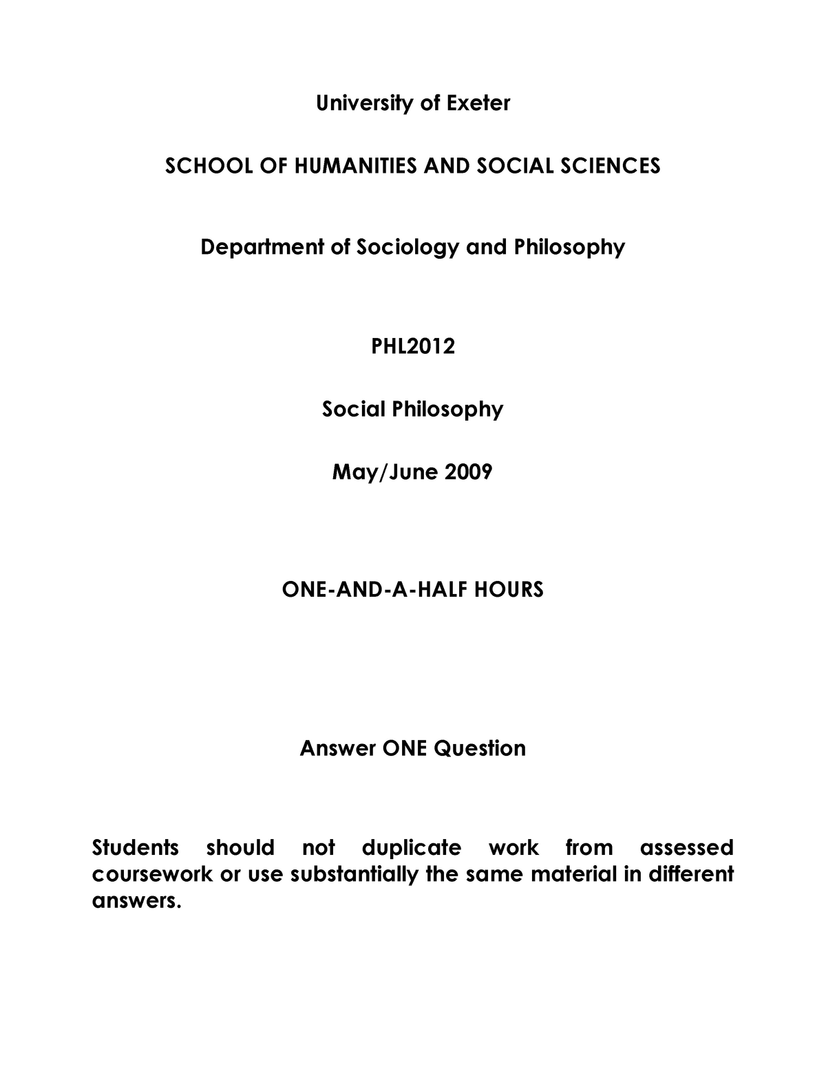 exam-june-2012-questions-university-of-exeter-school-of-humanities