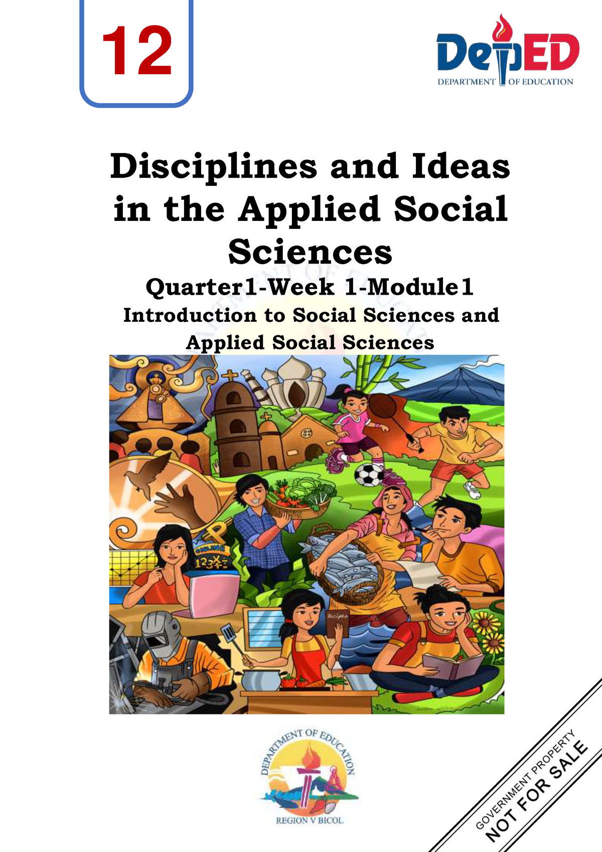 Diass-Q1-Module 1 - HUMSS - Disciplines And Ideas In The Applied Social ...