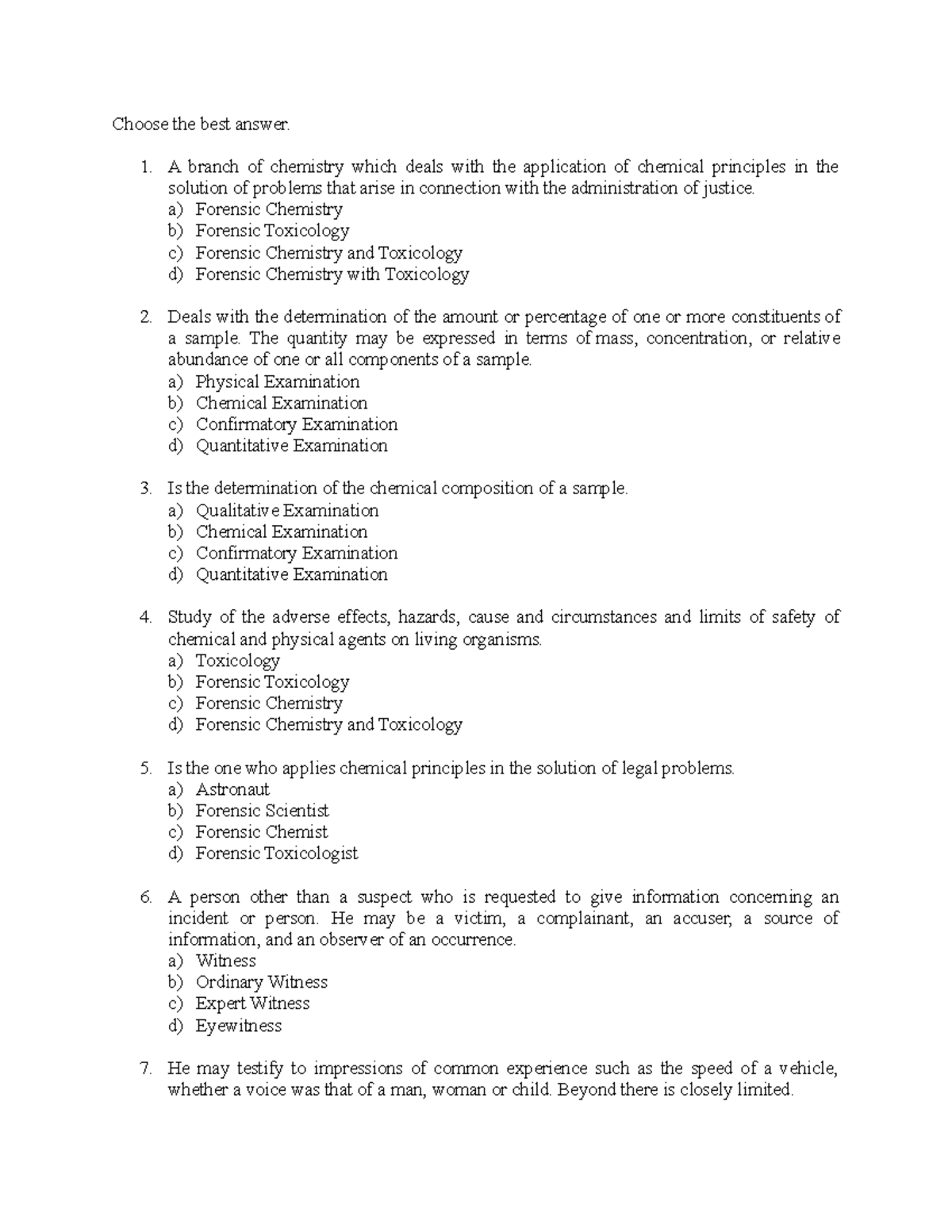 quiz-1-lecture-choose-the-best-answer-a-branch-of-chemistry-which