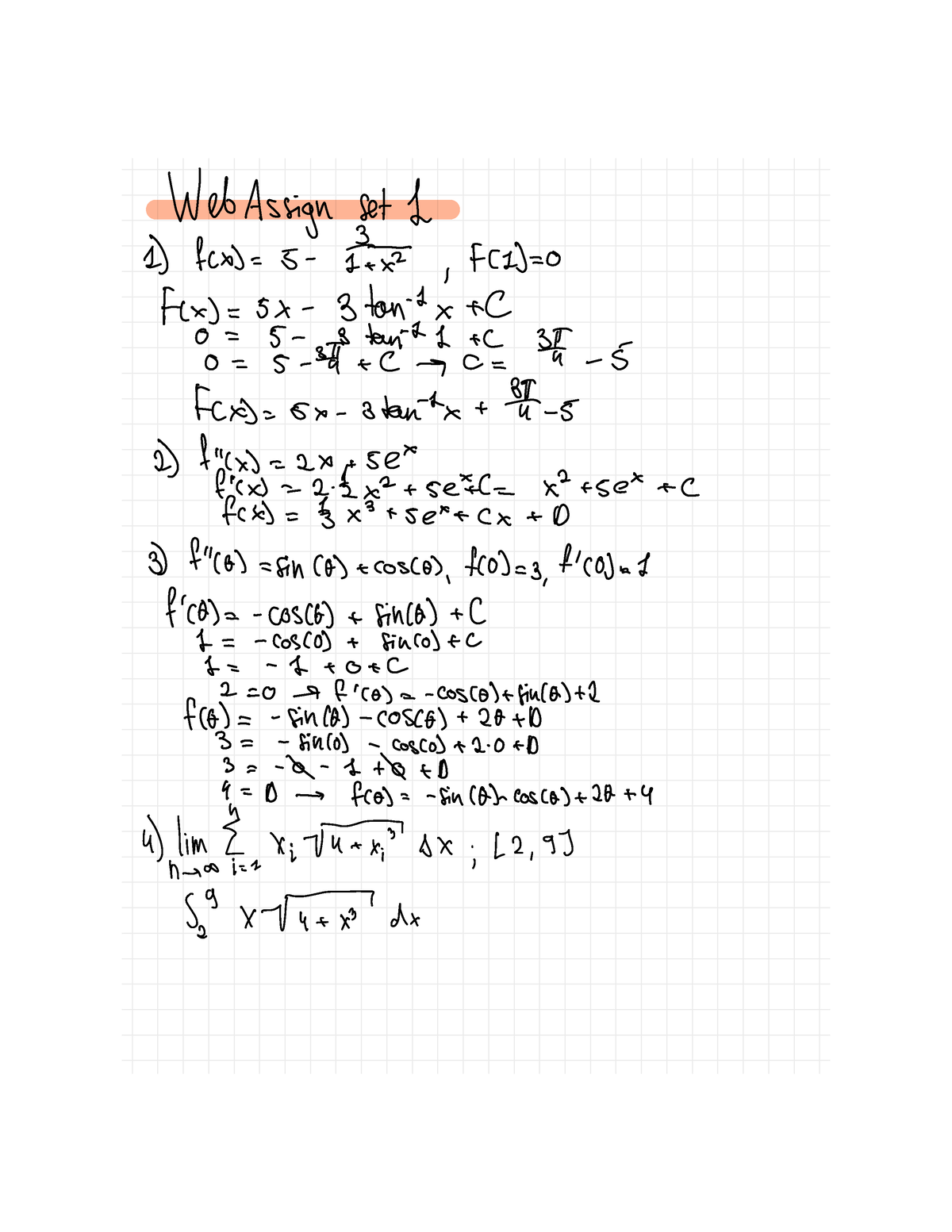 Math 2b Webassign 1 - MATH 2B - Studocu