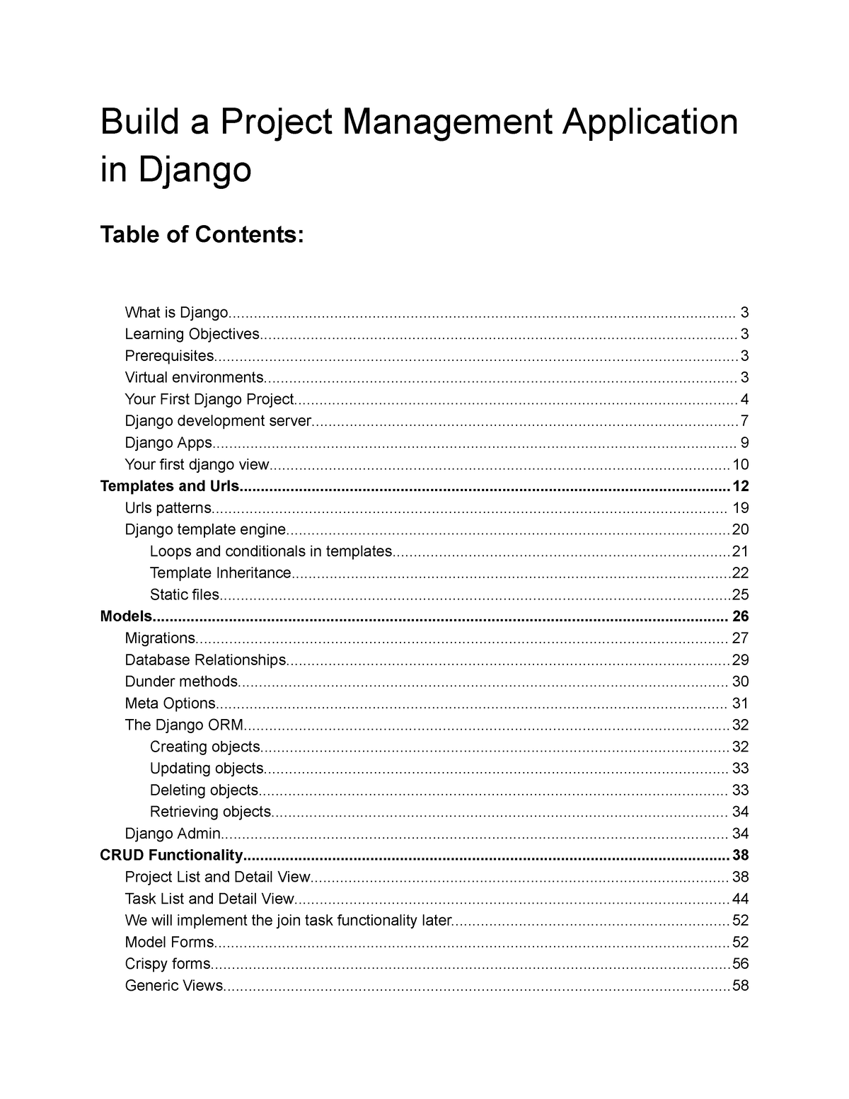 Getting Started With Django Build A Project Management System In Django ...