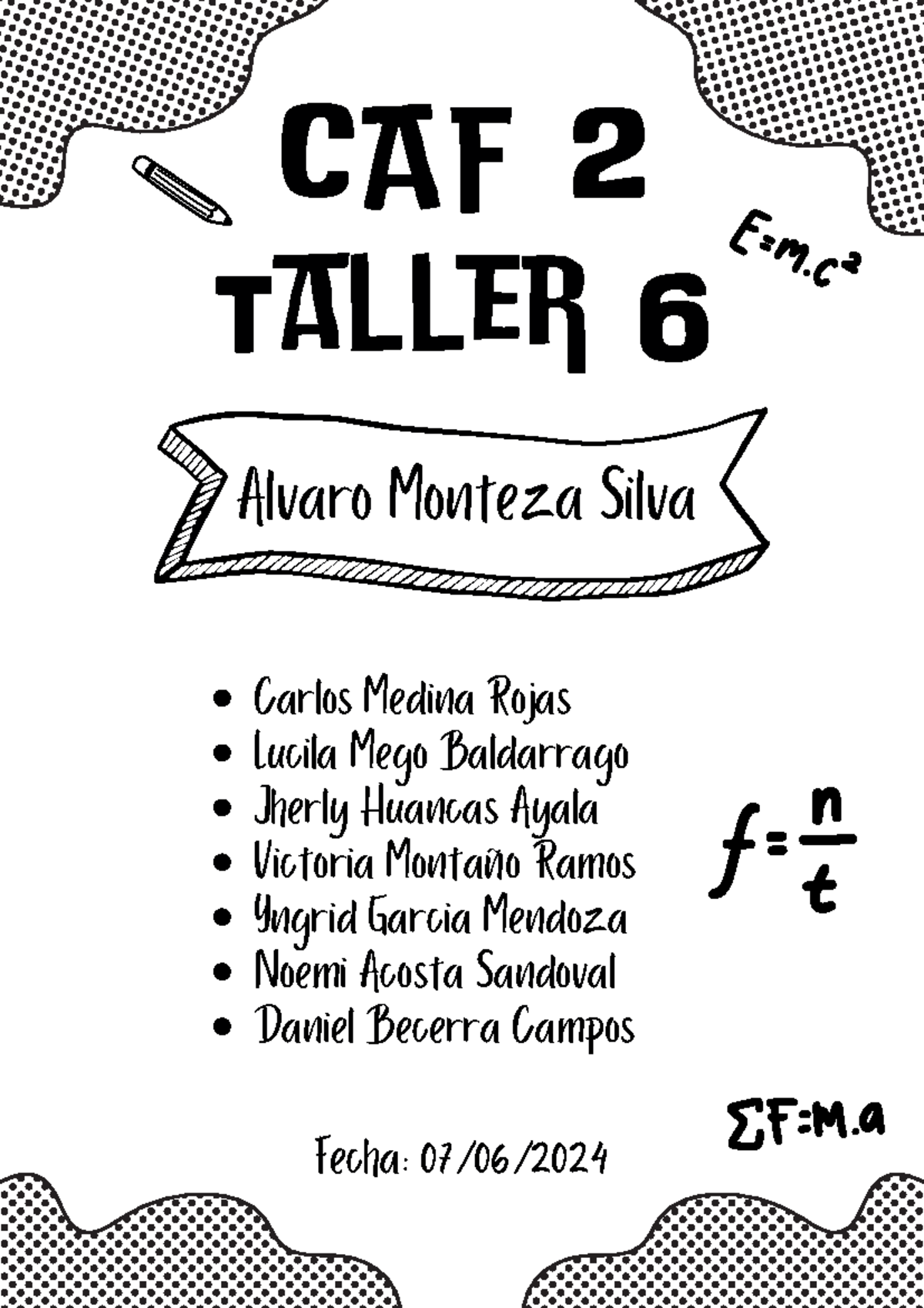 Taller 6 - Calculo Aplicado A La Fisica Caf2 - CAF 2 Taller 6 Carlos ...