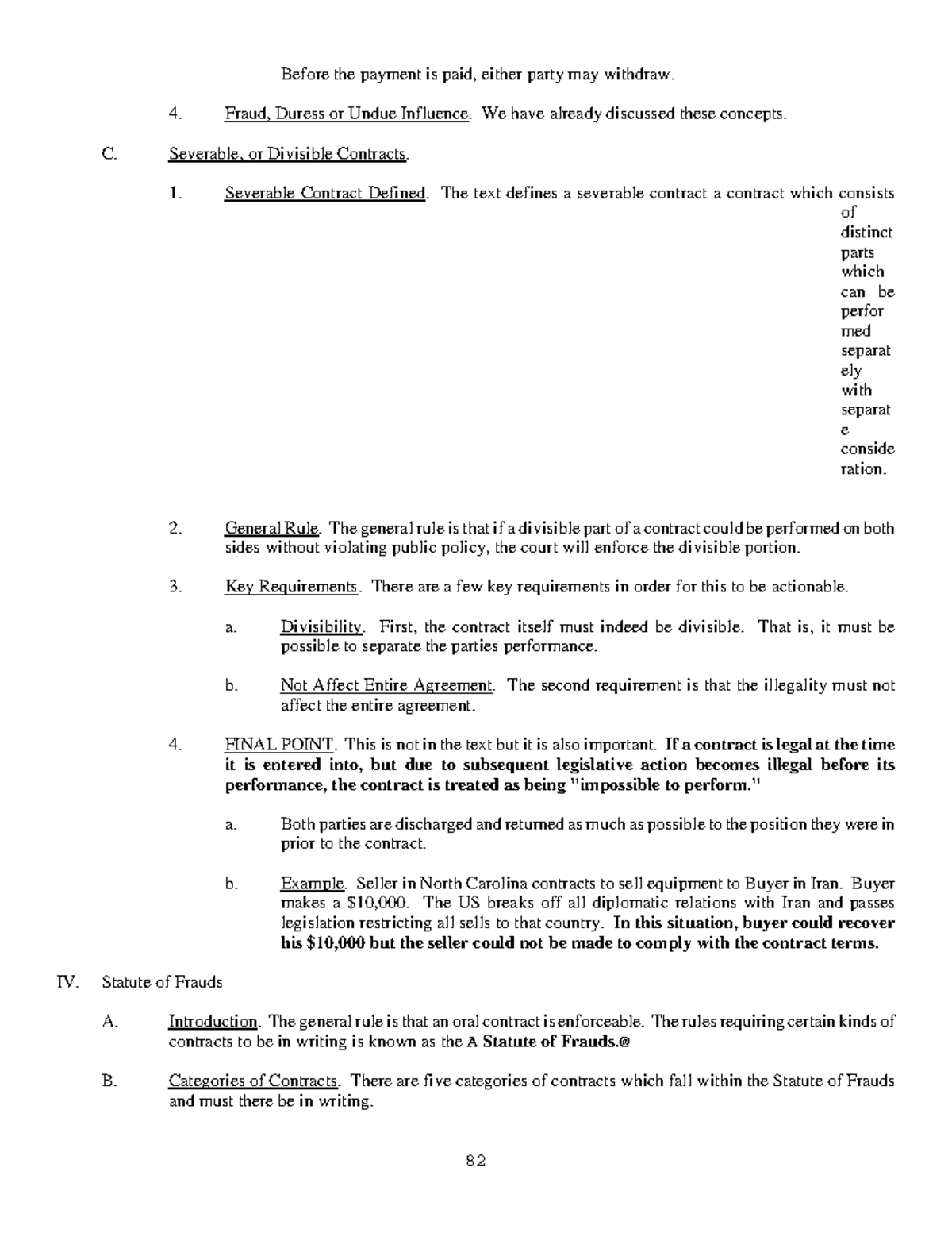 Legal28 82 Before the payment is paid, either party may withdraw