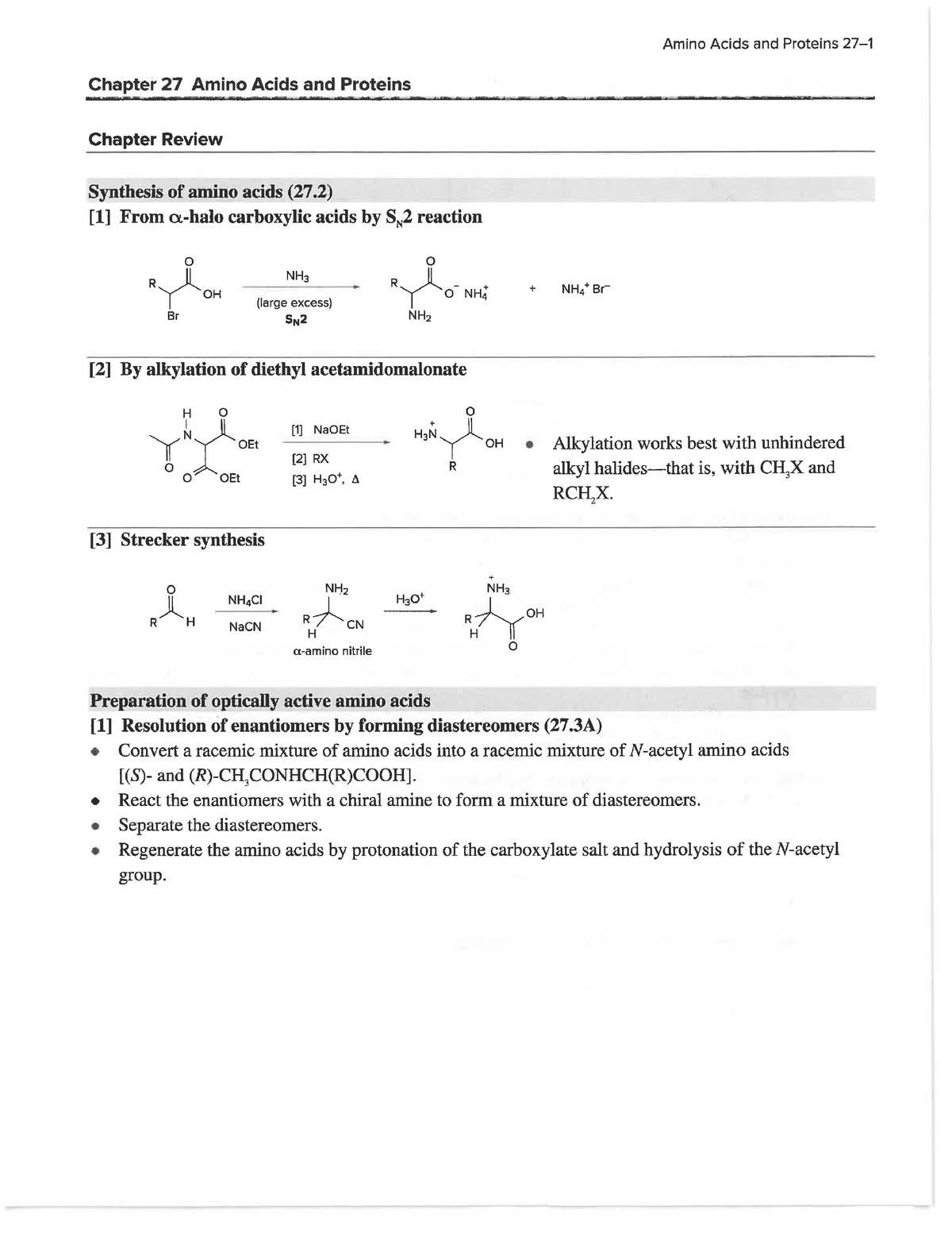 Ch27 - Smith's Organic Chemistry 6th - Studocu