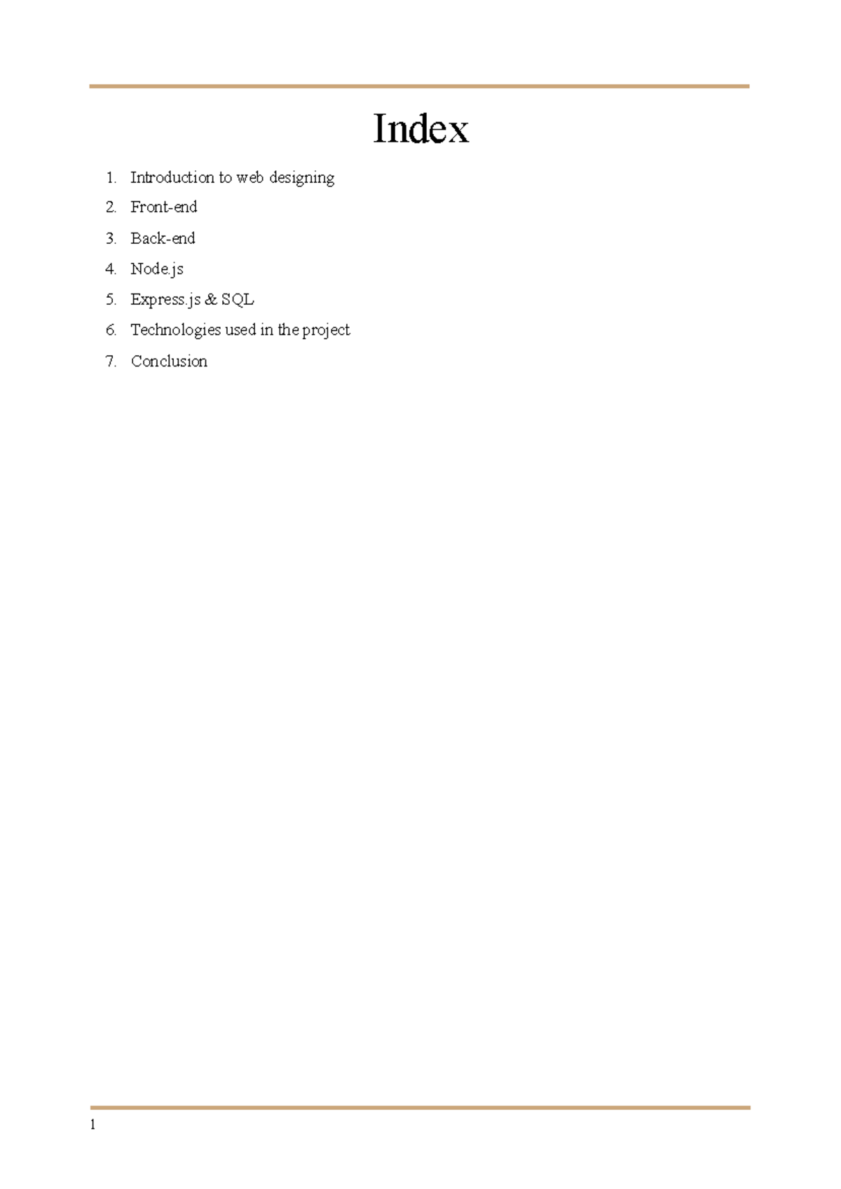 Report-1 - The report on the internship of the of the company abc - 1 ...