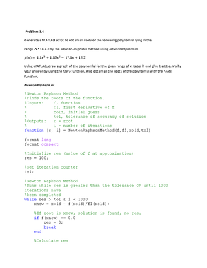 Part 2-Chapter 4 (eigenvalue) solutions - Problem 4. Find the ...