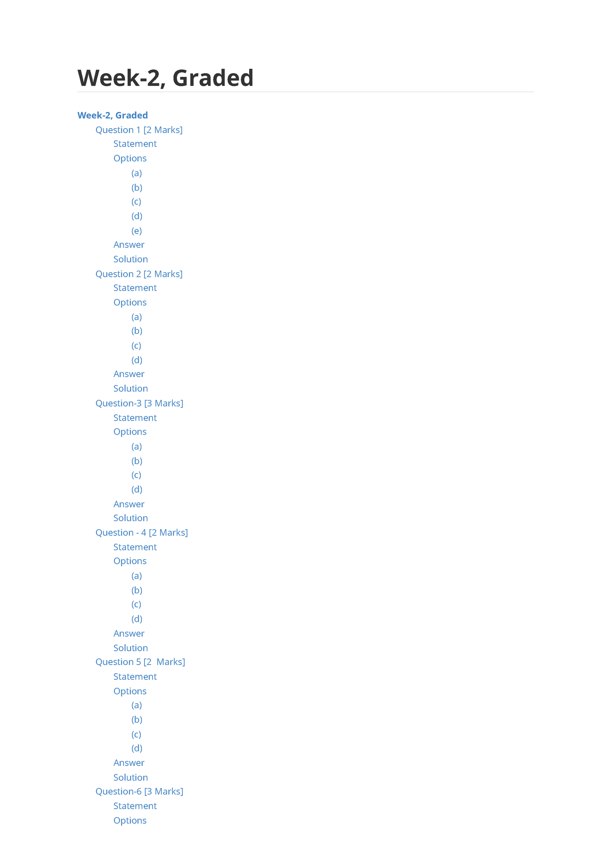 W11 Problem 2 - asdasd - Algorithms and Data Structures - Problem 2: Friday  2 Friday, 12 May 2023 - Studocu