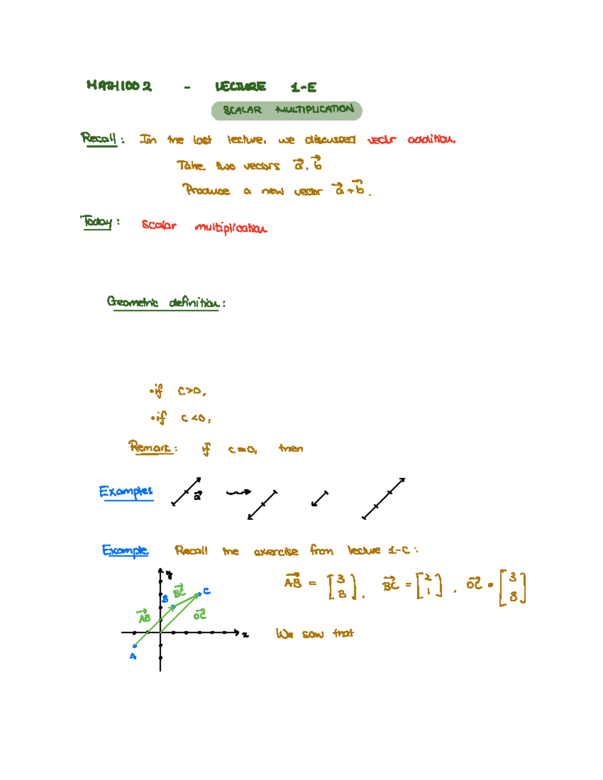 Lecture 1 E Qewr23r2wef MATH1002 USyd StuDocu