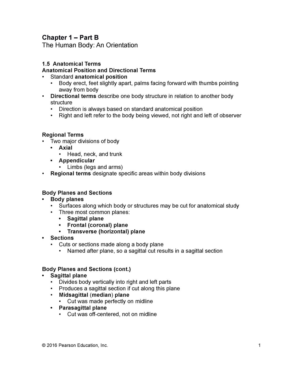 Ch 01 Lecture Presentation B - Chapter 1 – Part B The Human Body: An ...