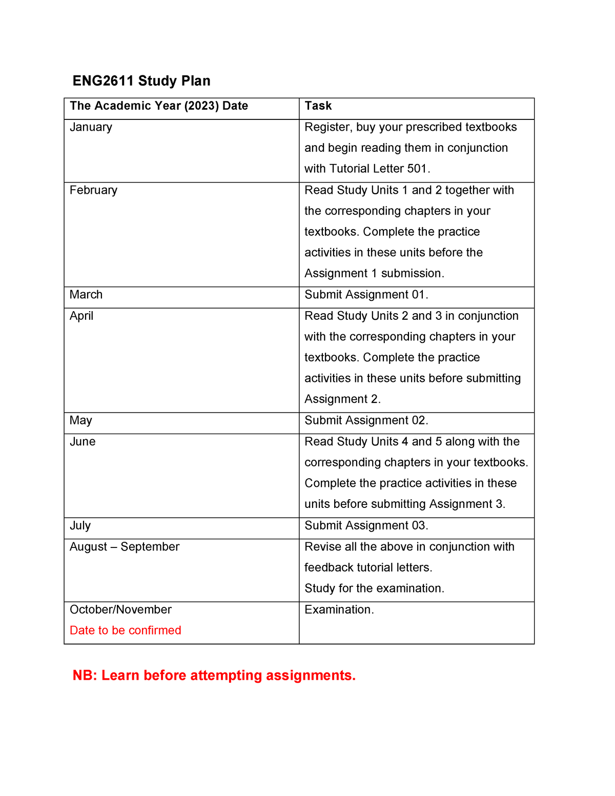 english 2611 assignment 1