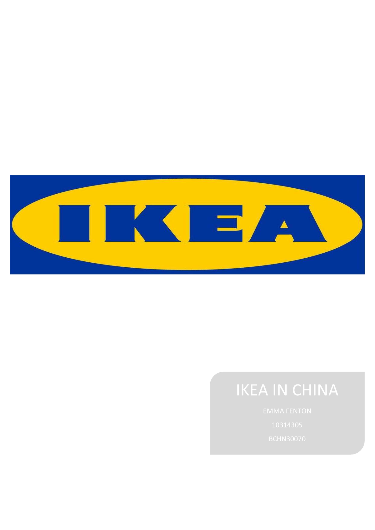 ikea in china case study