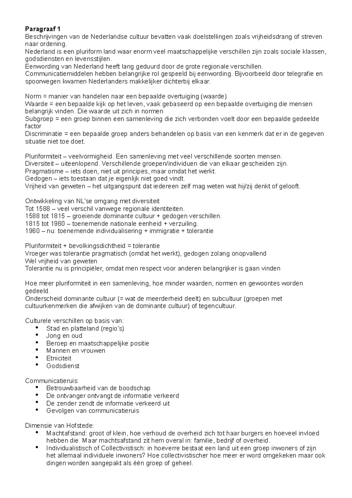 Pluriforme Samenleving | Thema's Maatschappijleer - Paragraaf 1 ...