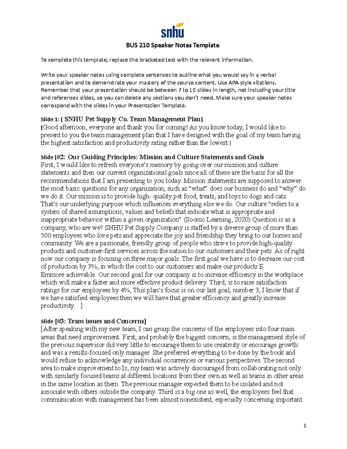 Bus 210 Module 4 Journal - t6esreu