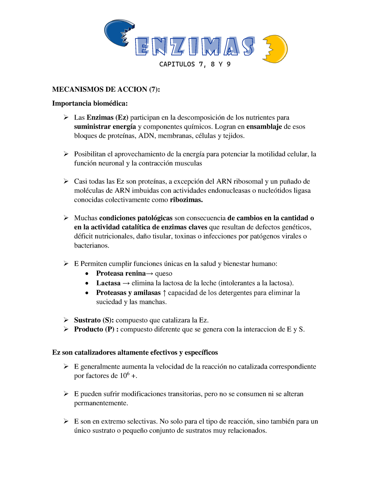 Resumen Enzimas Y Micronutrientes Mecanismos De Accion Importancia Biom Dica Las Enzimas